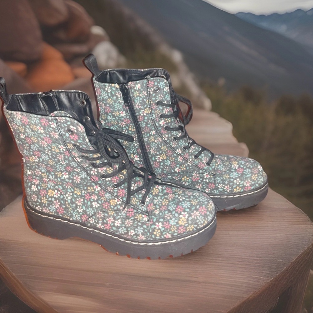 Harley Textured Lace-Up Bootie